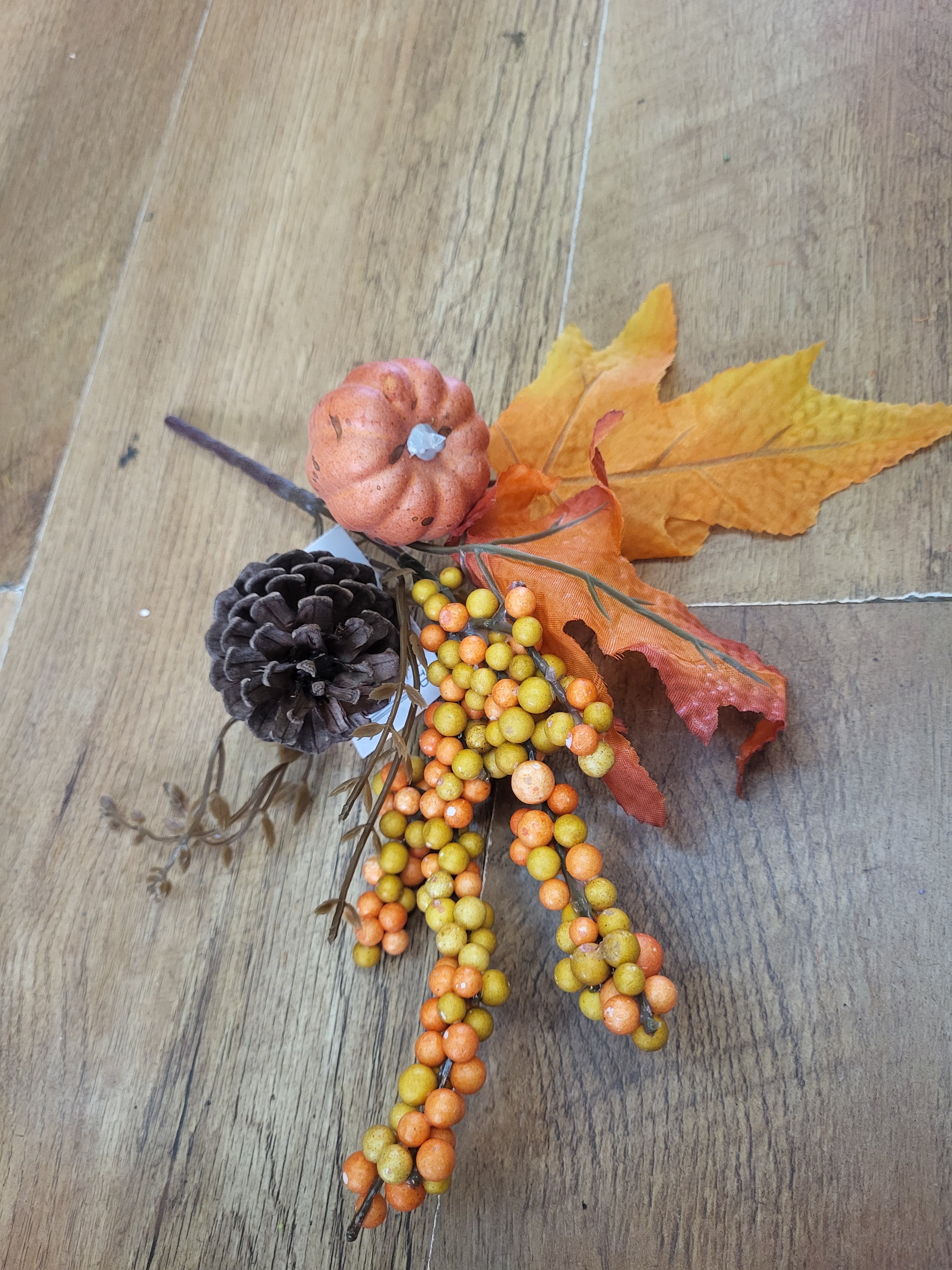 Pumpkin/cone/berry pick - 2 colours available image 4