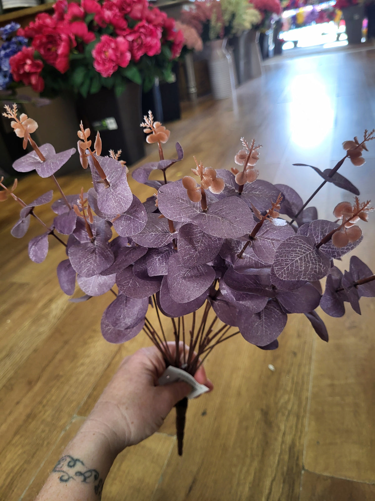 Big bunch purple eucalyptus  image 3