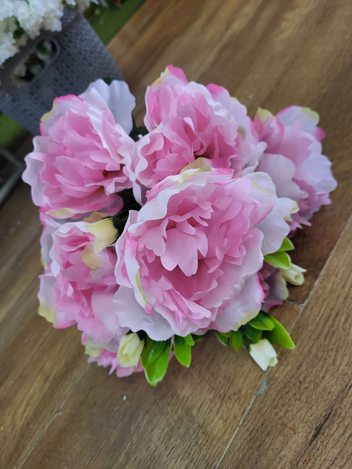 Large peony bouquet - 5 colours available image 4