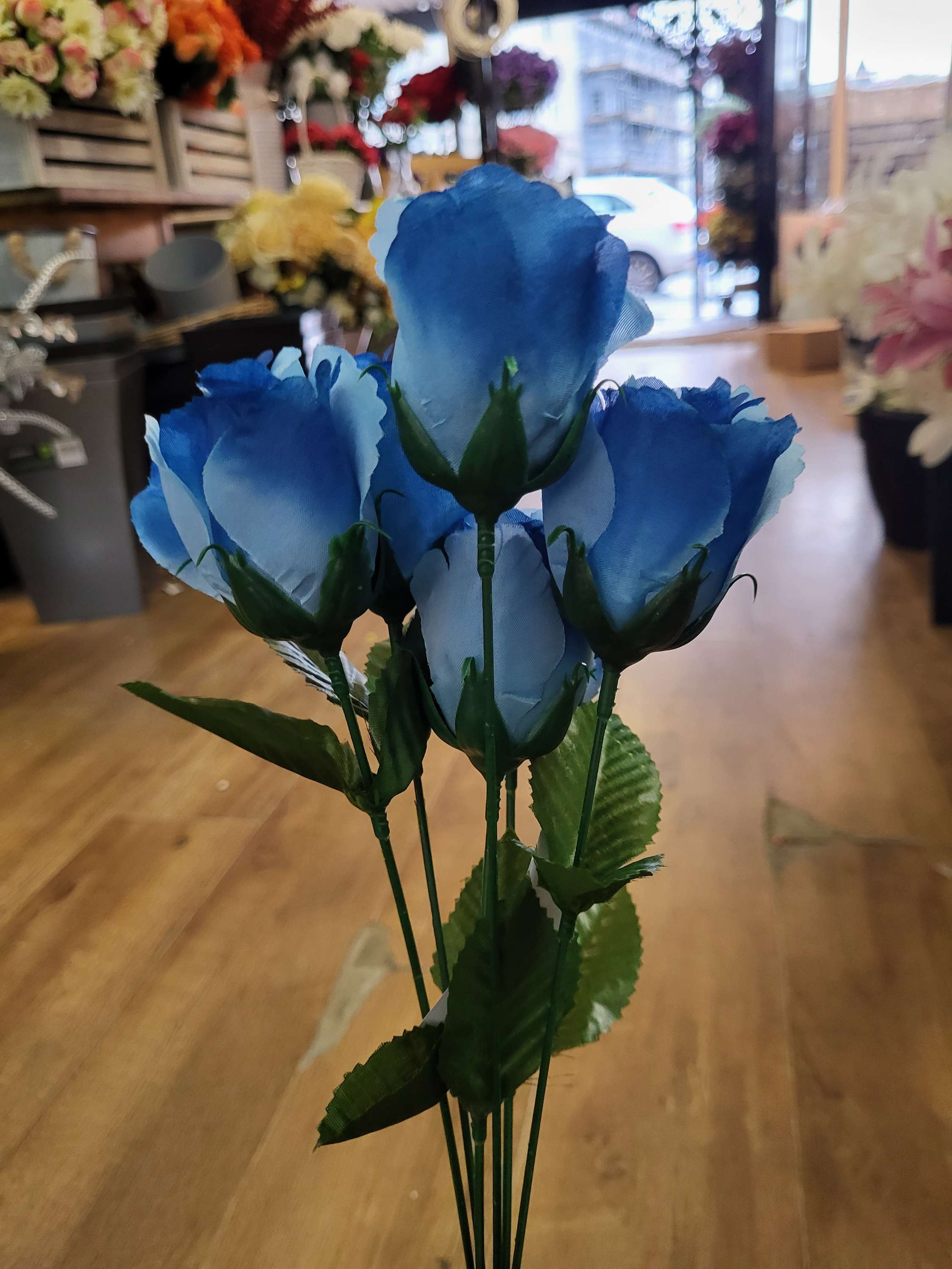 Blue flowers  - 4 styles available image 8