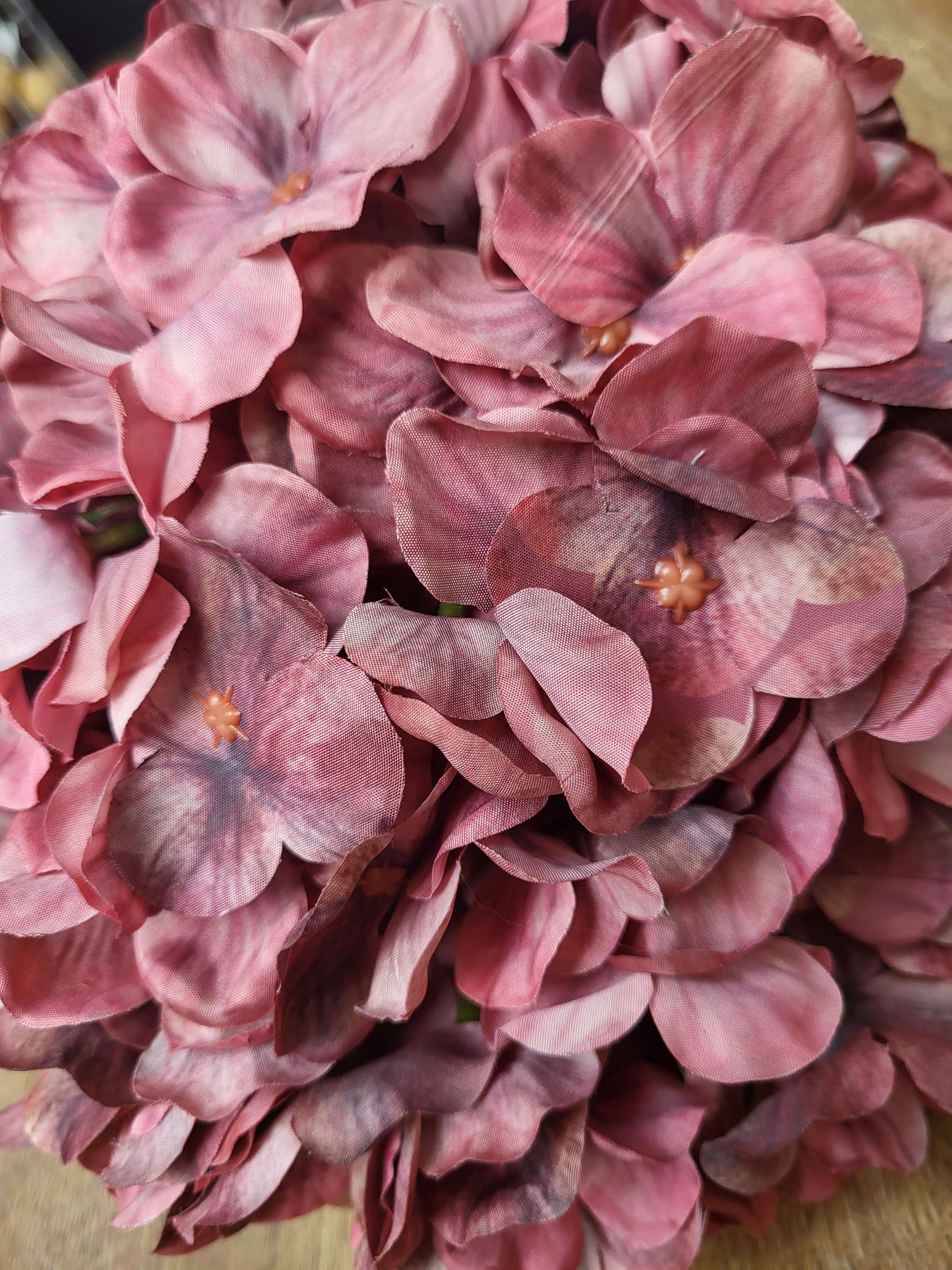 Giant head vintage rose premium hydrangea  image 1
