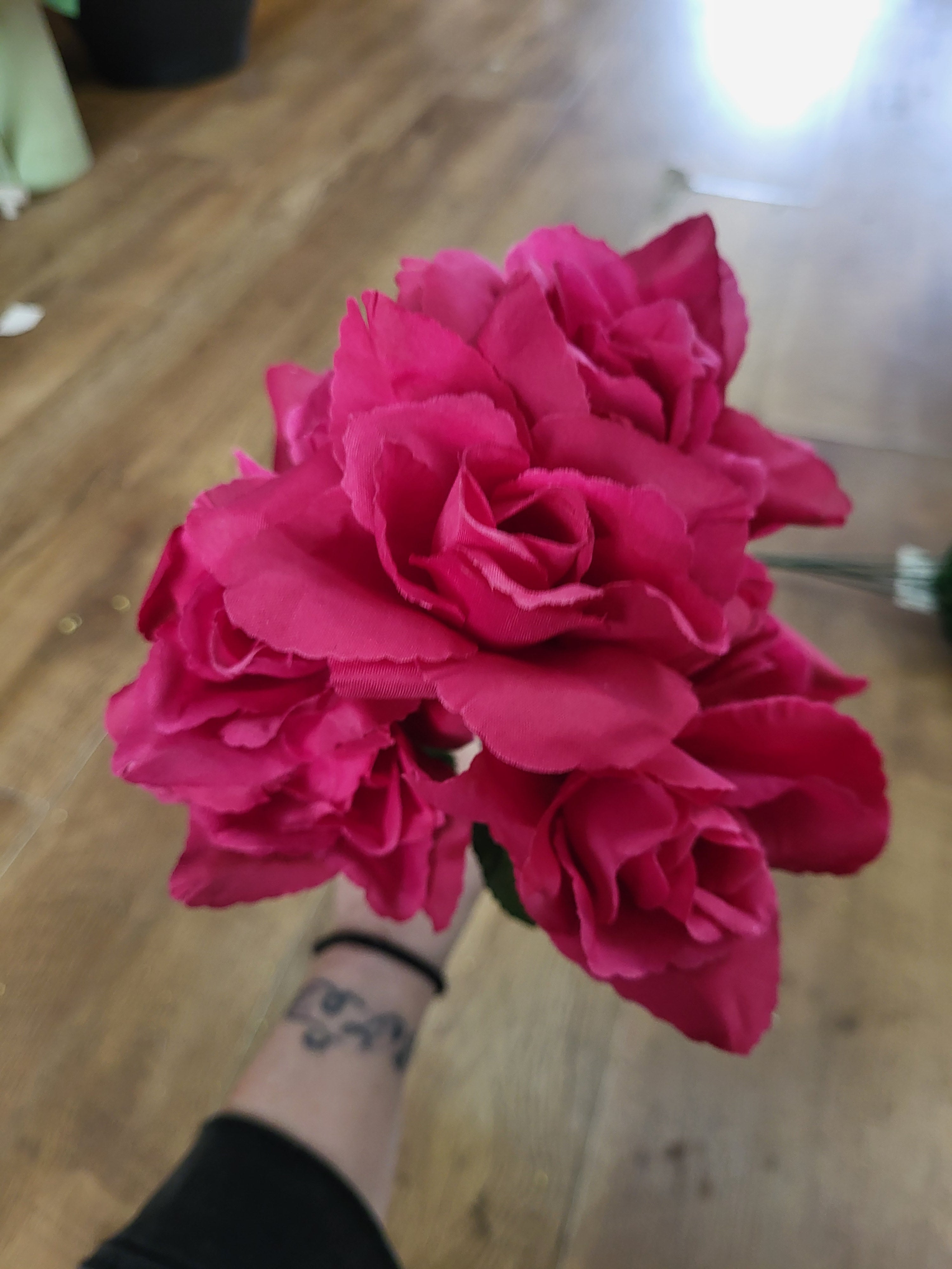 Carnival rose bunch - 4 colours available image 5