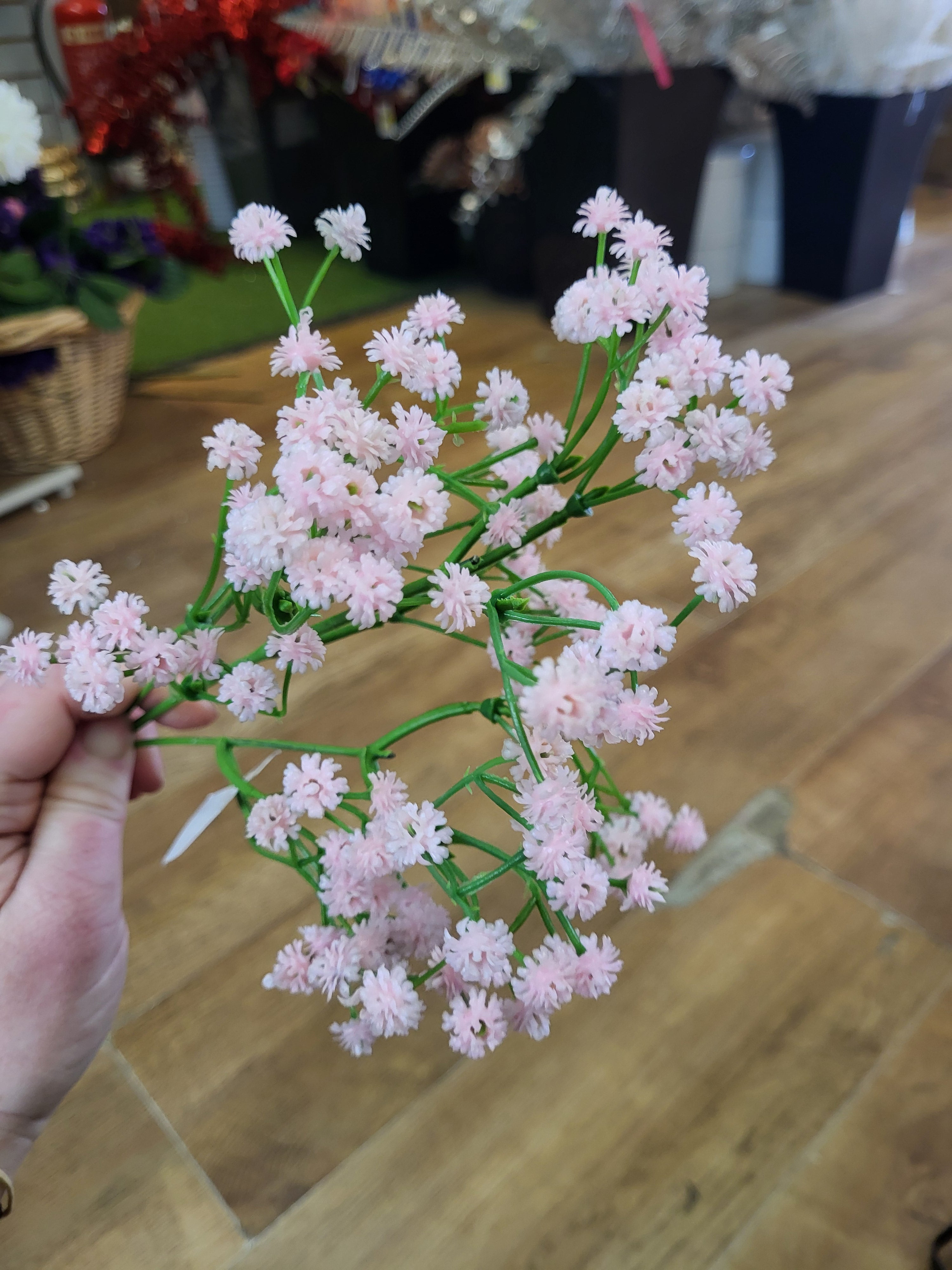 Long stem baby pink babies breath  image 0