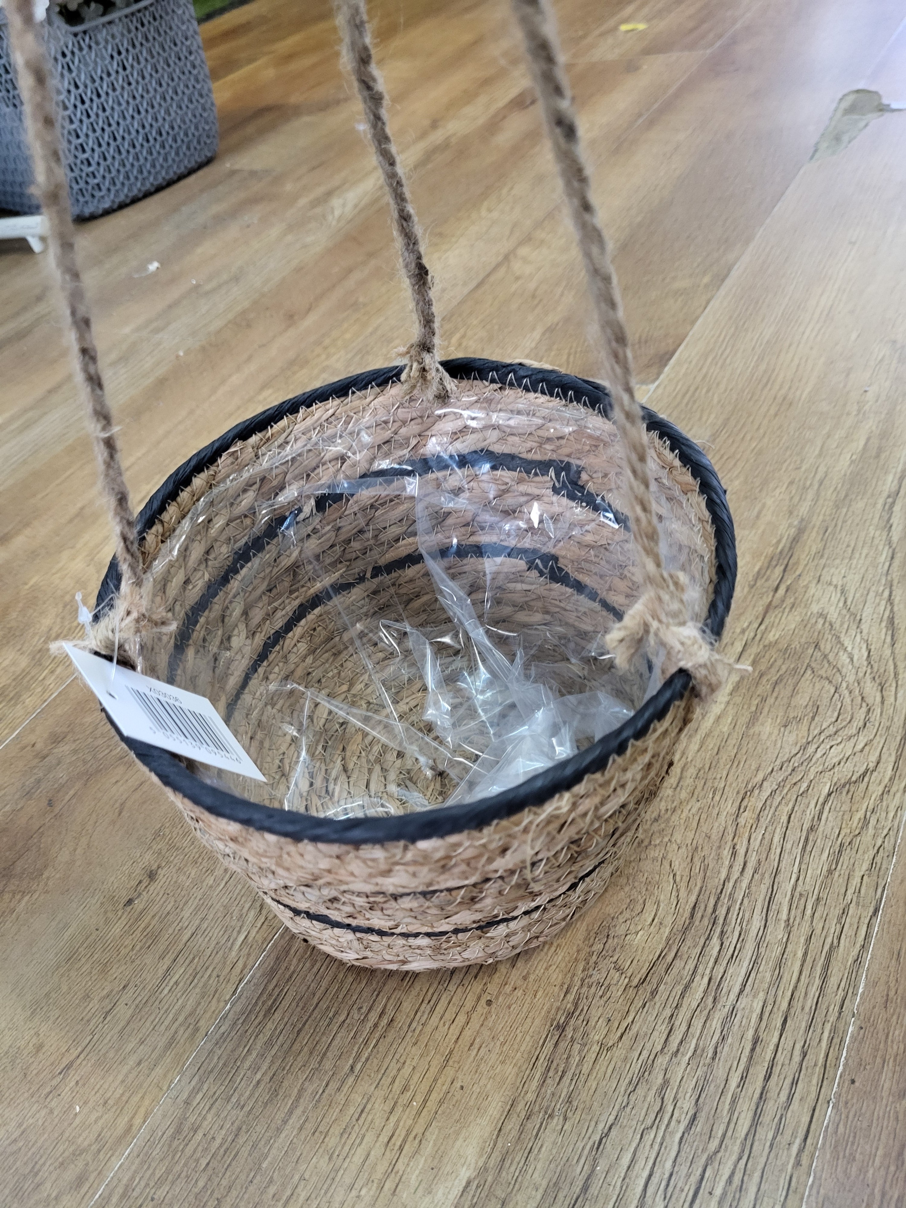 Natural Reed hanging baskets(62x21x40cm) - 2 colours available image 4