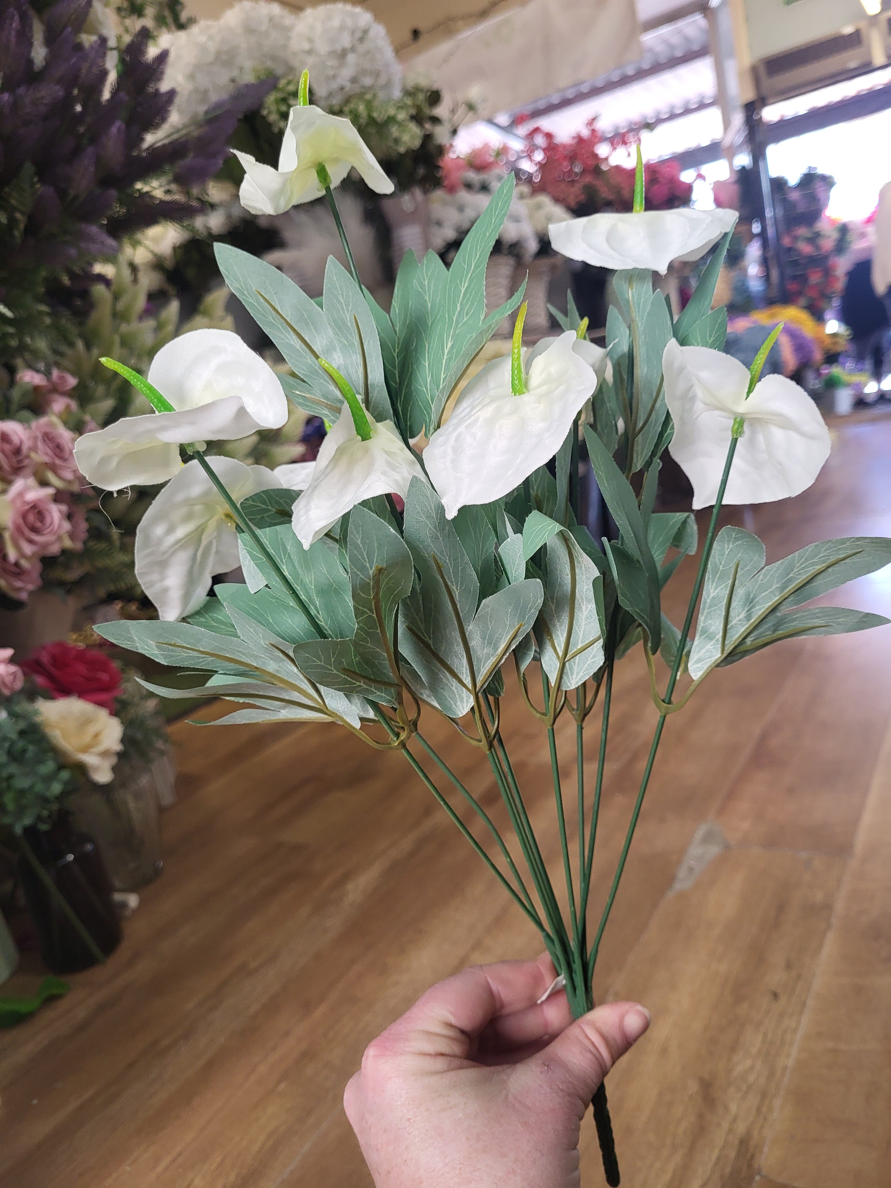 Calla lily big bunch - 3 colours available image 6