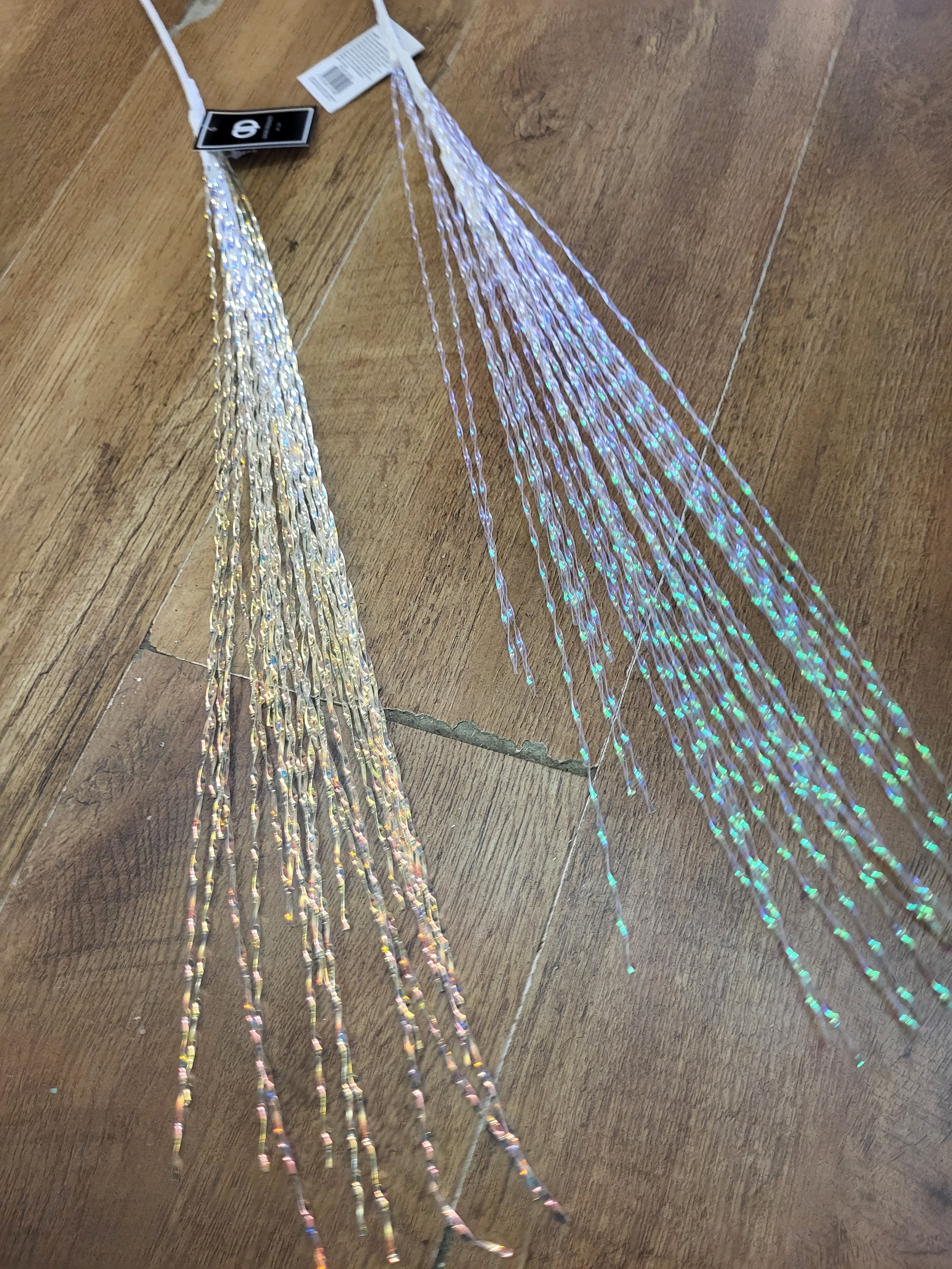 70cm iridescent twirl spray - 2 colours available image 0