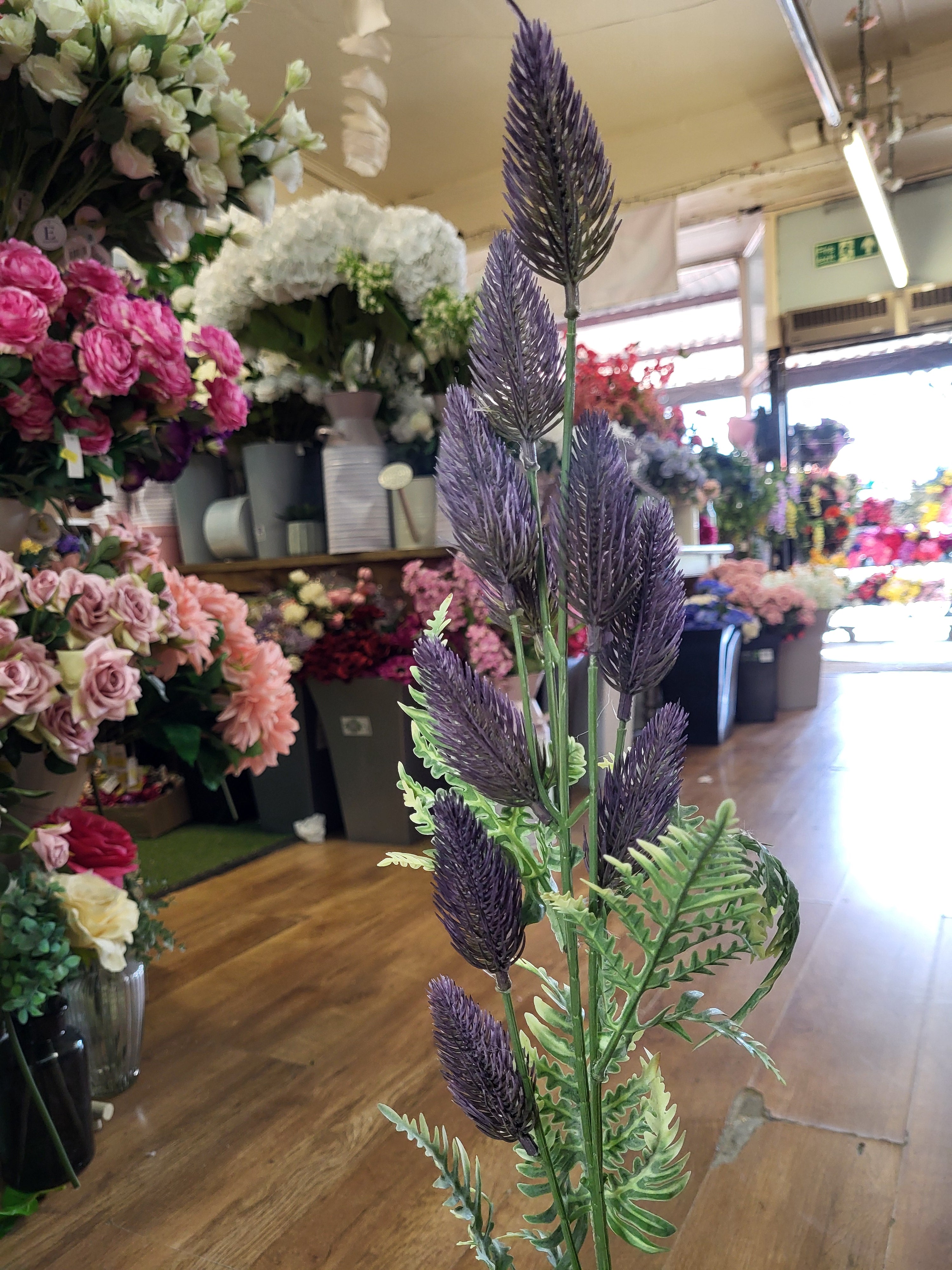 Tall thistle spray - 3 colours available image 4