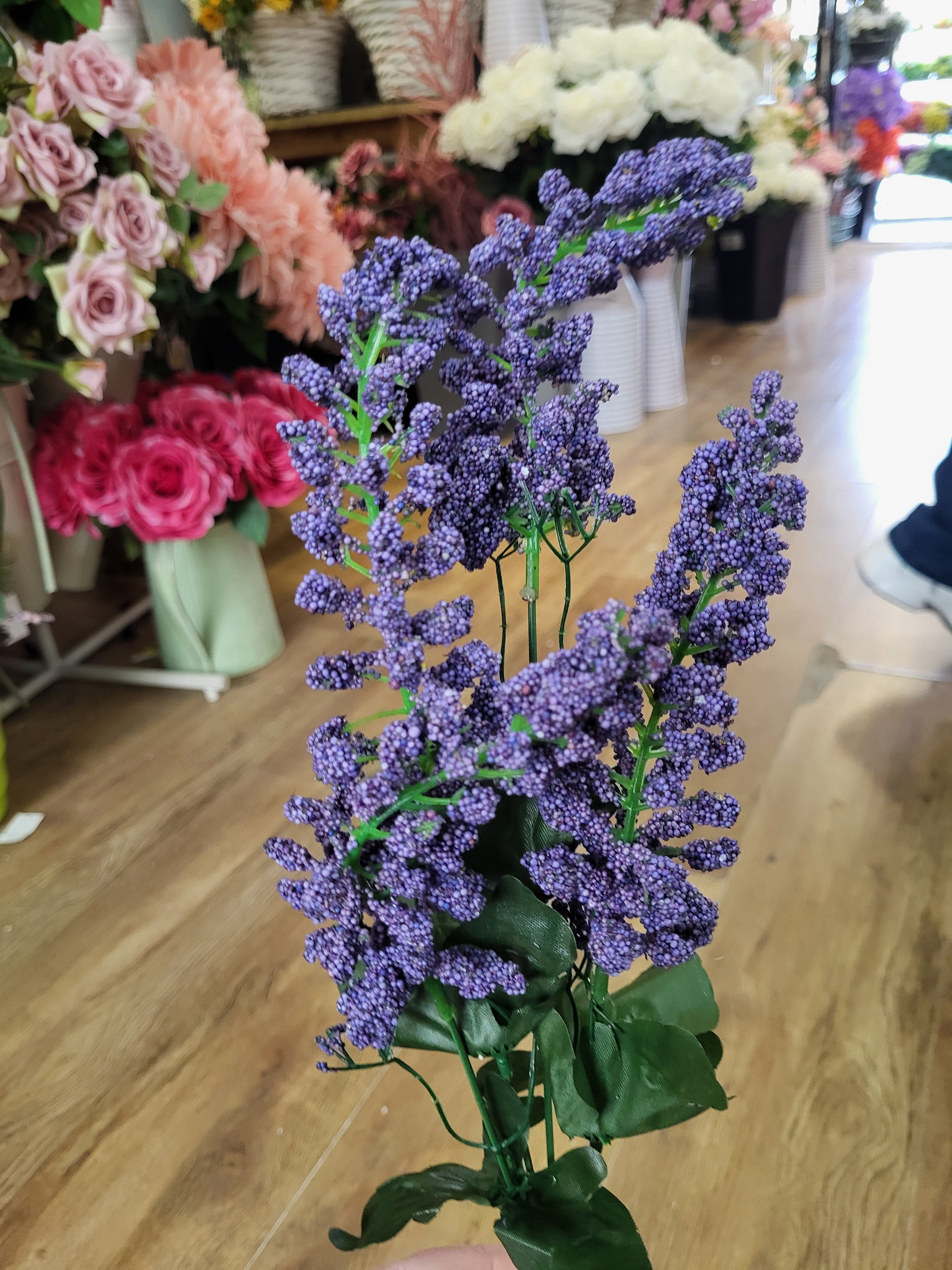 Long stem foxtail  - 3 colours available image 4