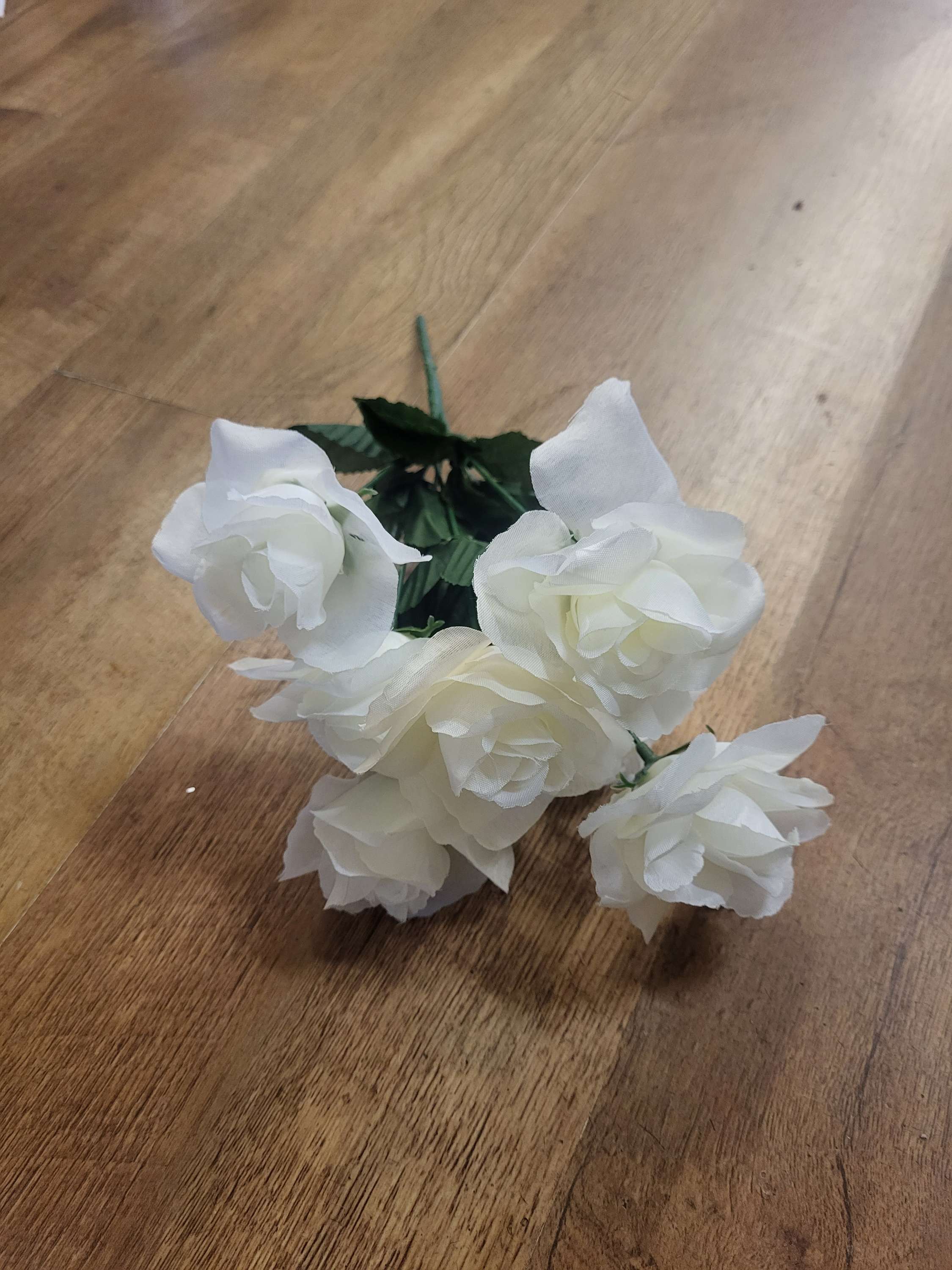 Cream flowers - 3 styles image 3