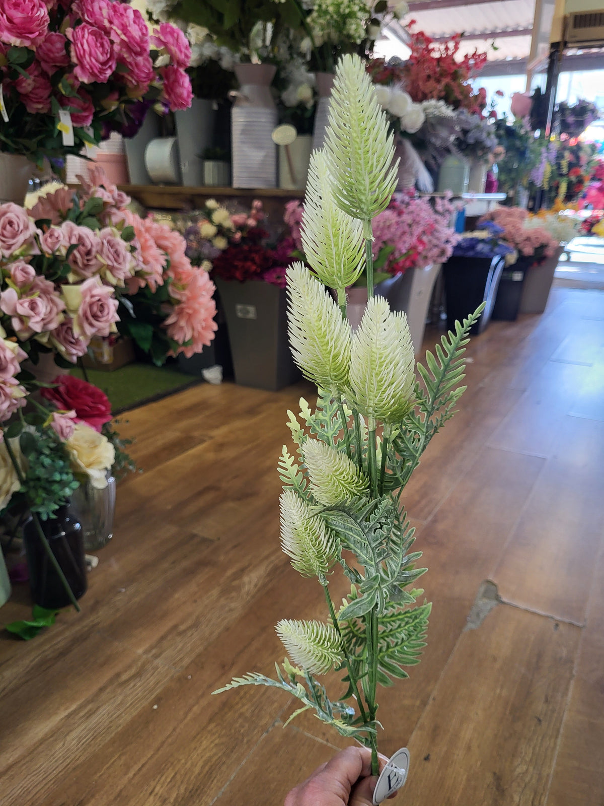 Tall thistle spray - 3 colours available image 10