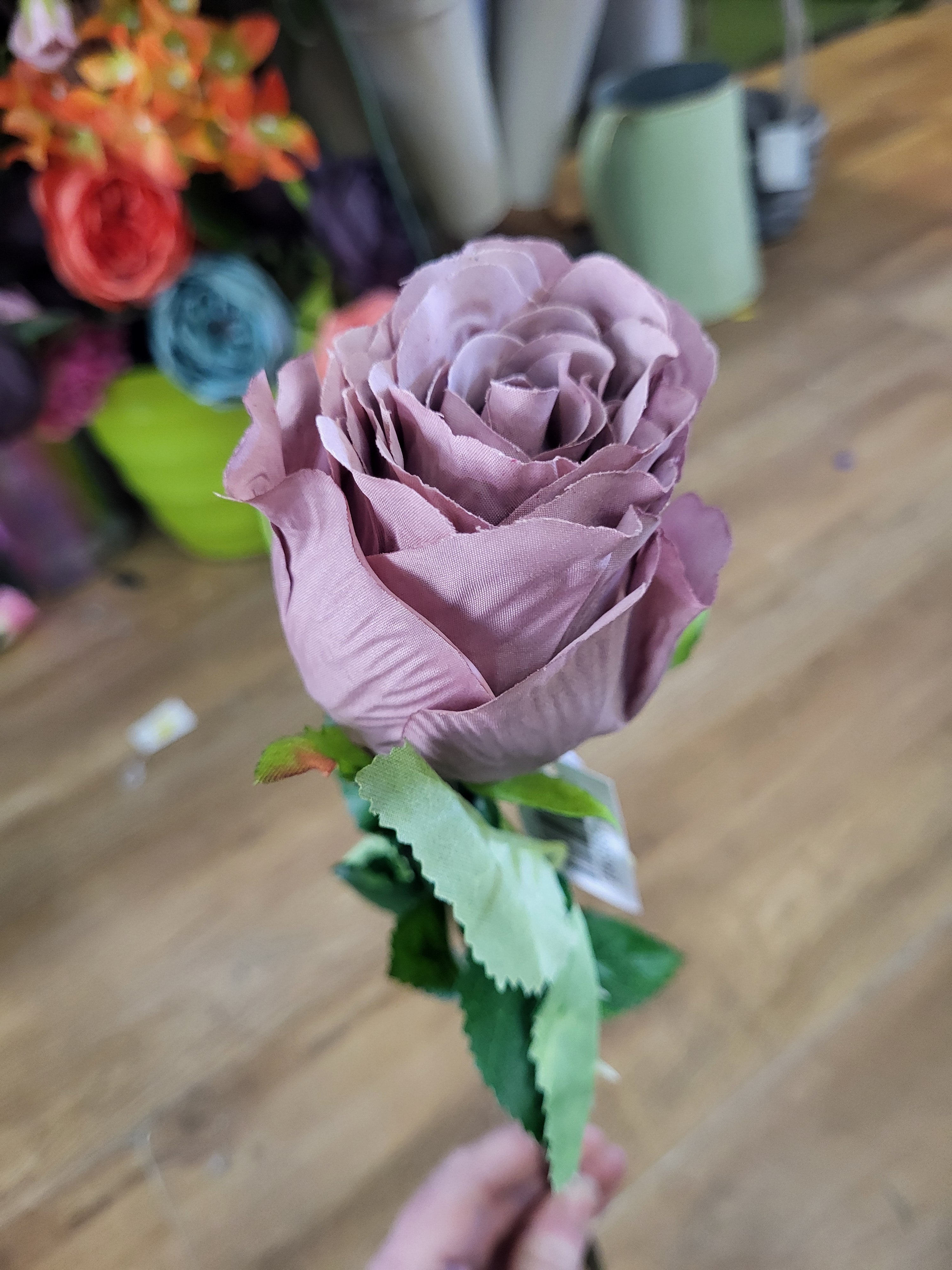 Vintage Mauve Lila Rose image 2