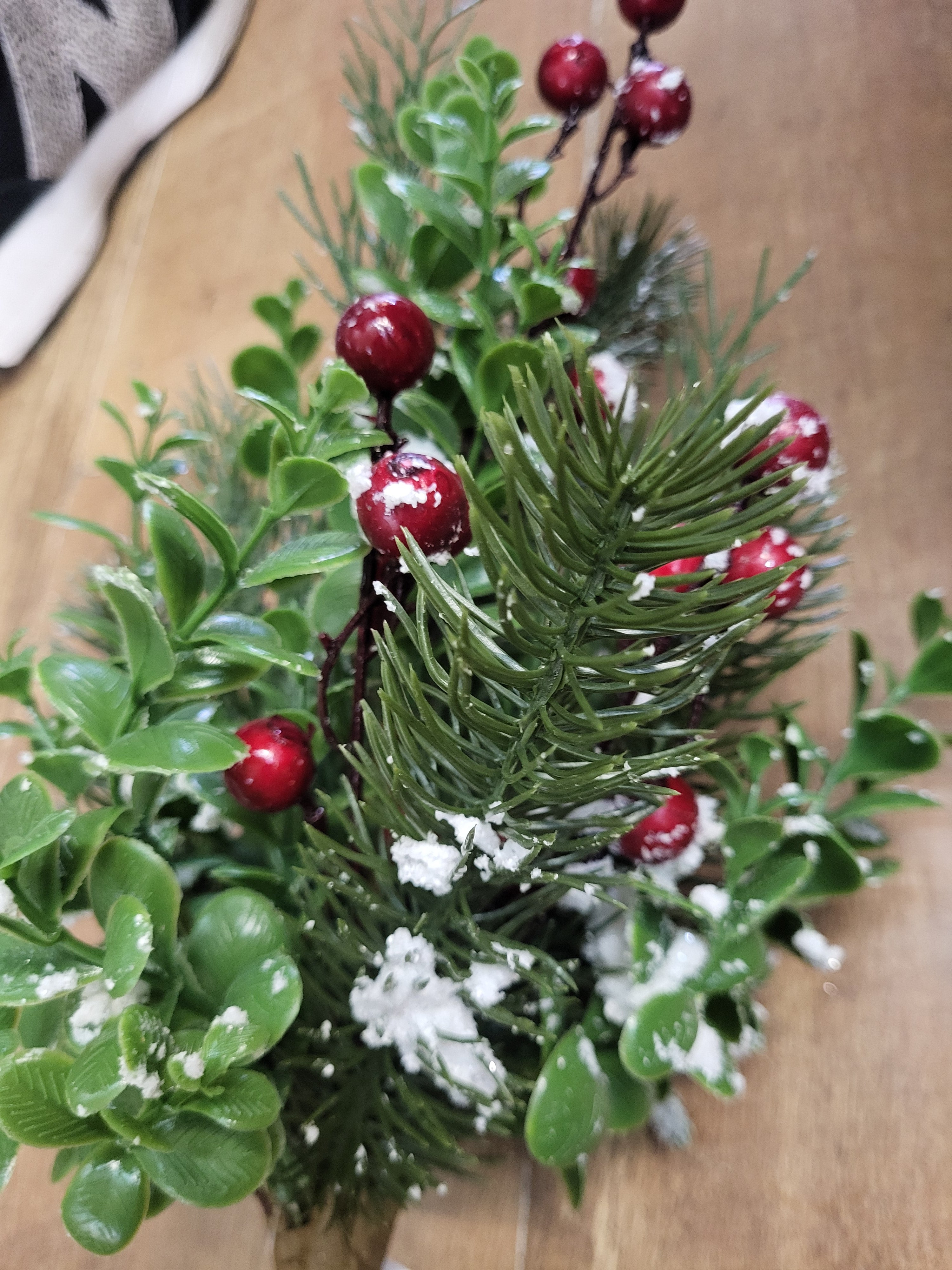 Snowberry/eucalyptus/pine bush image 3