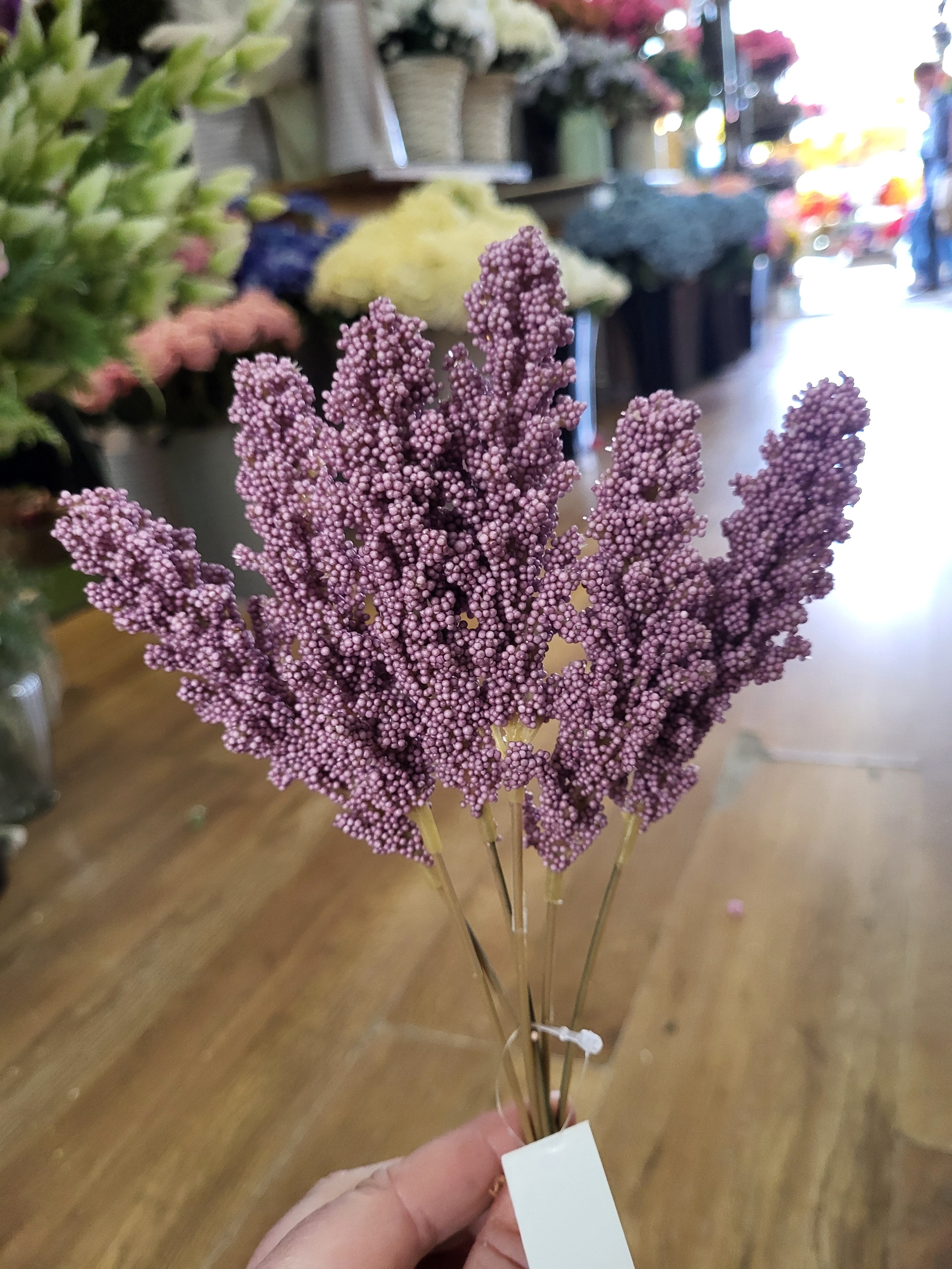 Bundle of 6 wheat stems - 4 colours available image 8