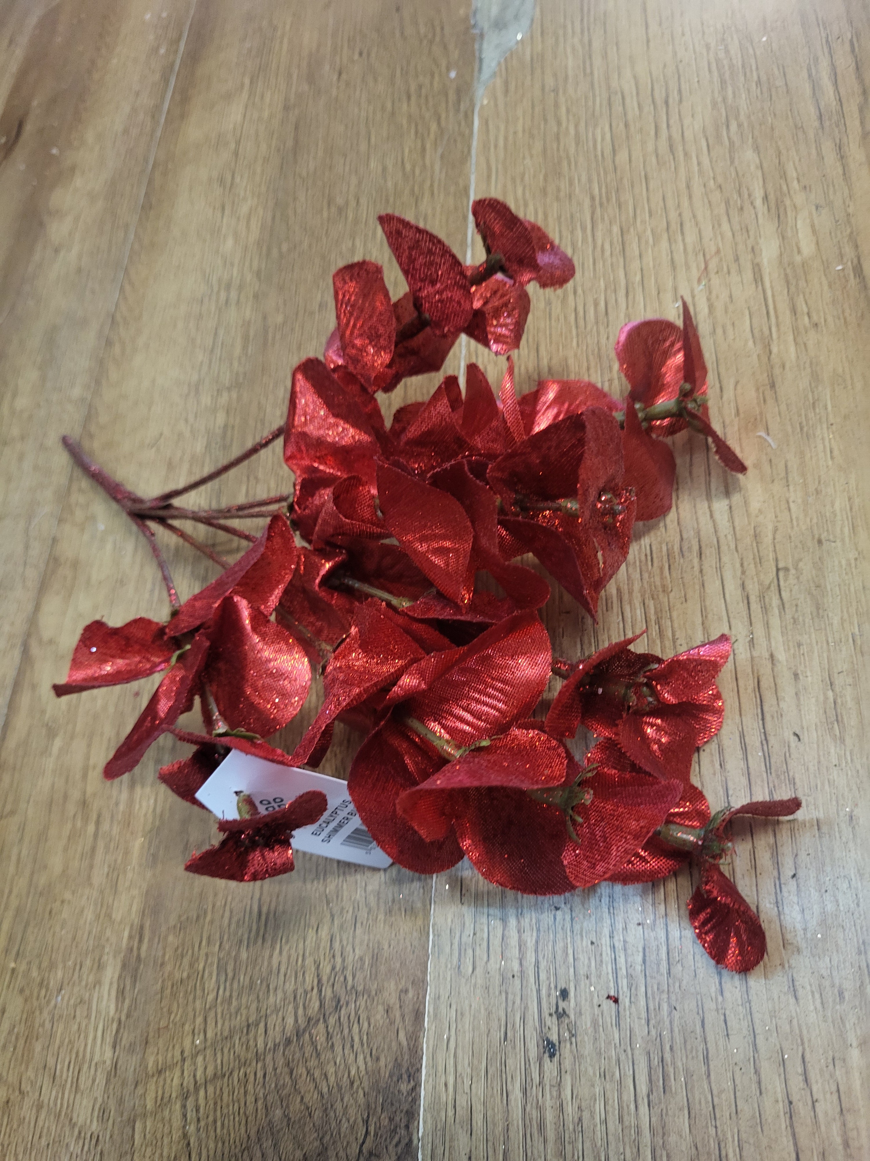 Glittered metallic eucalyptus  - 4 colours available image 2