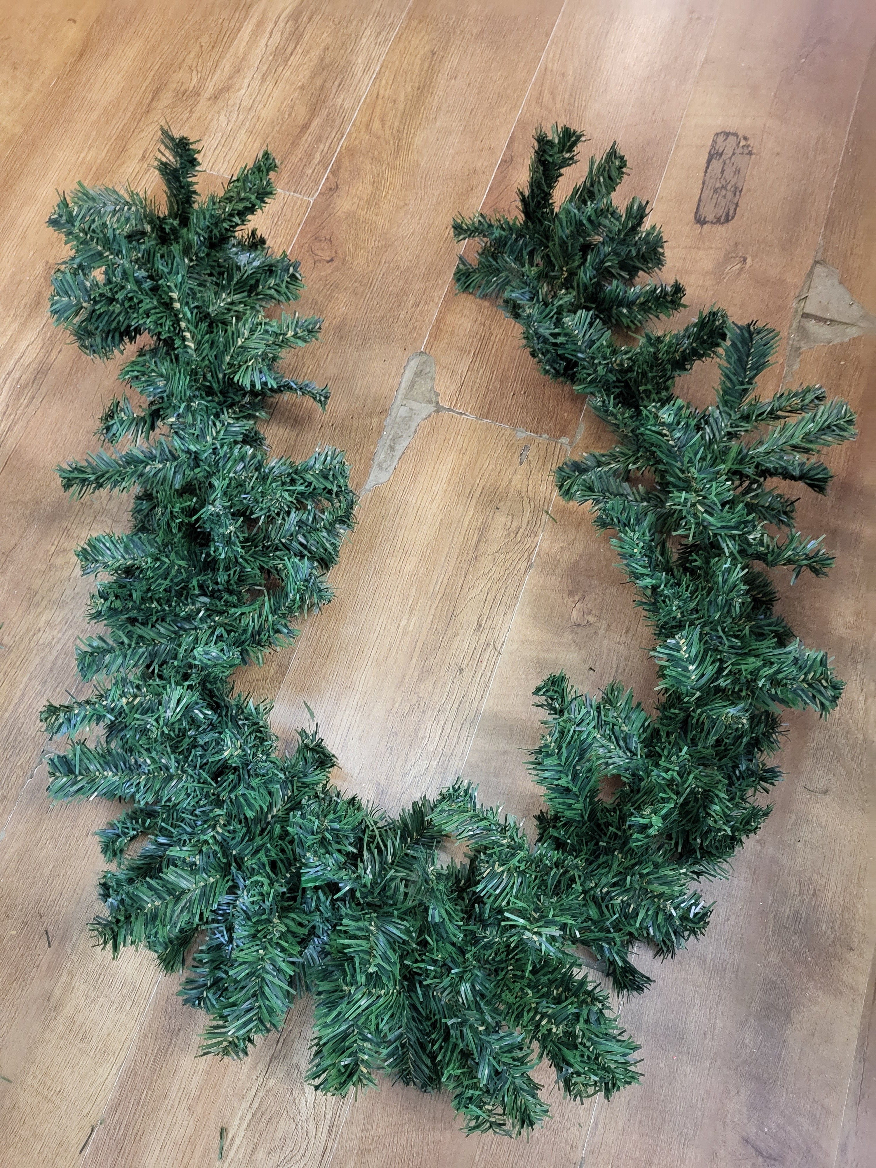 6ft thick pine garland image 0
