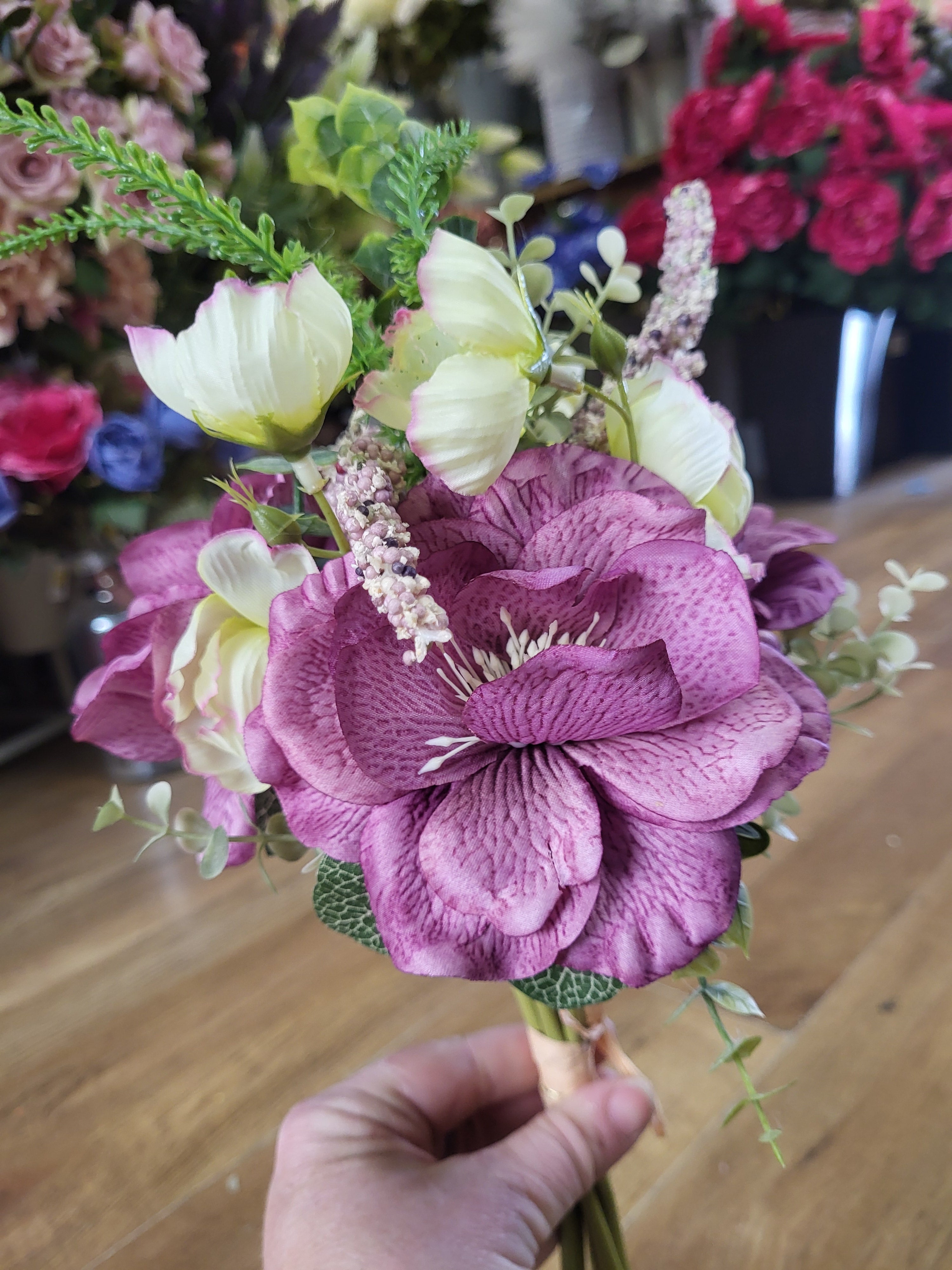 Hand tied Mauve Vanessa bundle  image 5