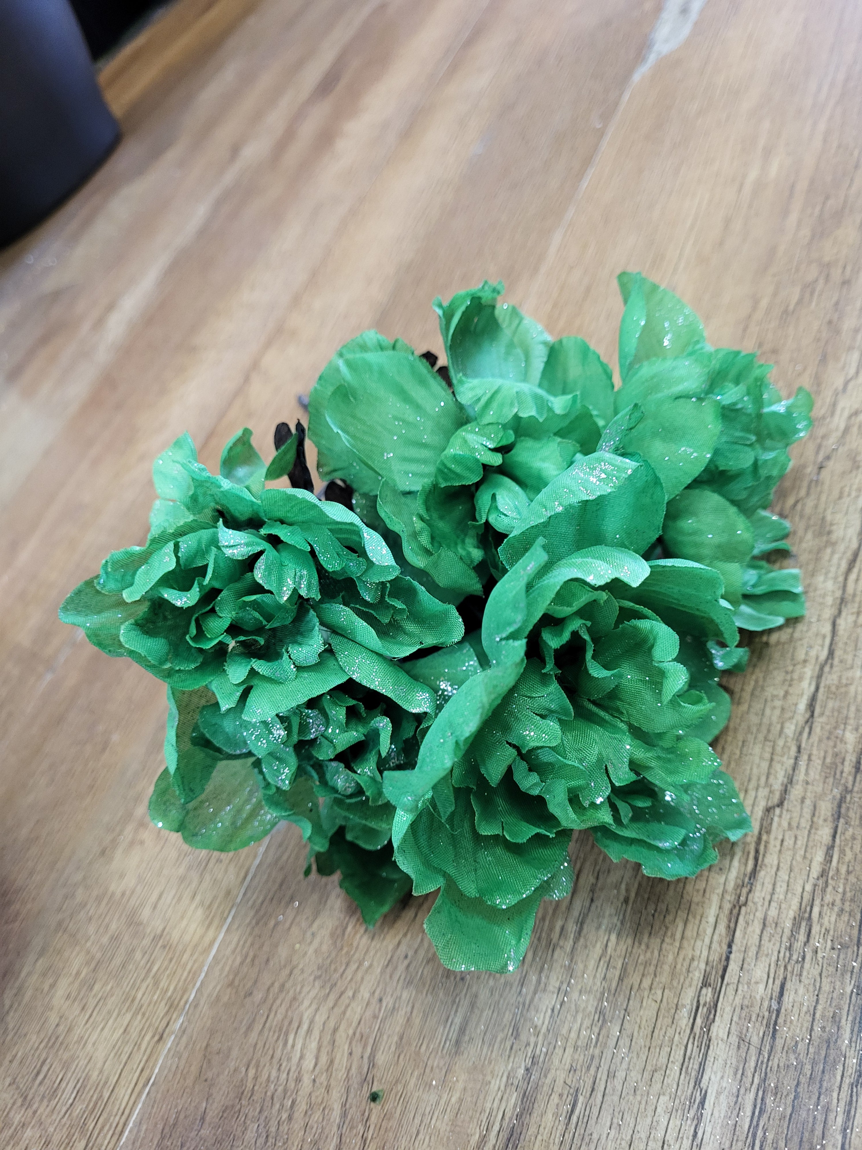 Neon Rainbow sparkle peonies - 6 colours available image 3