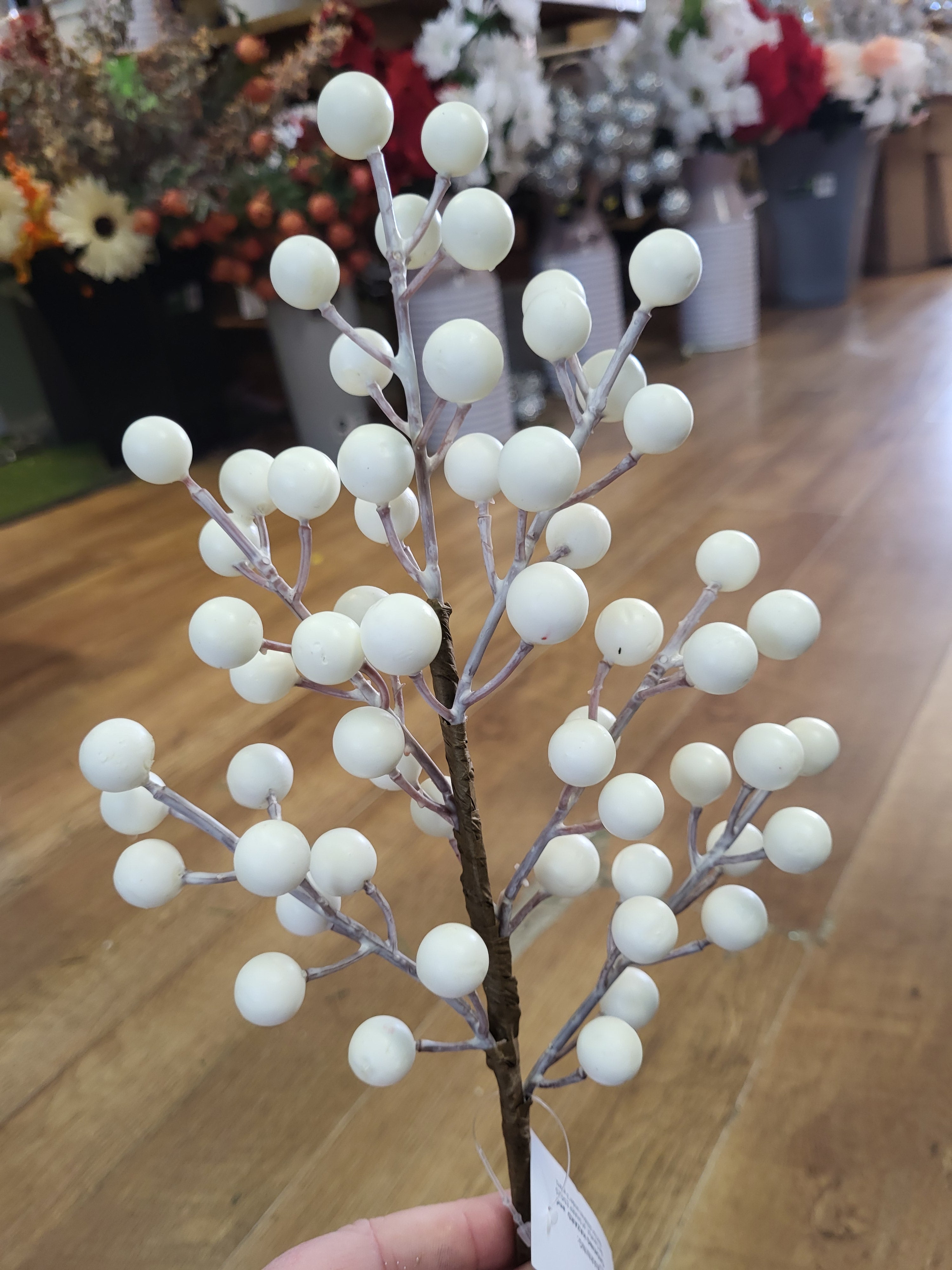 White berry branch  image 6