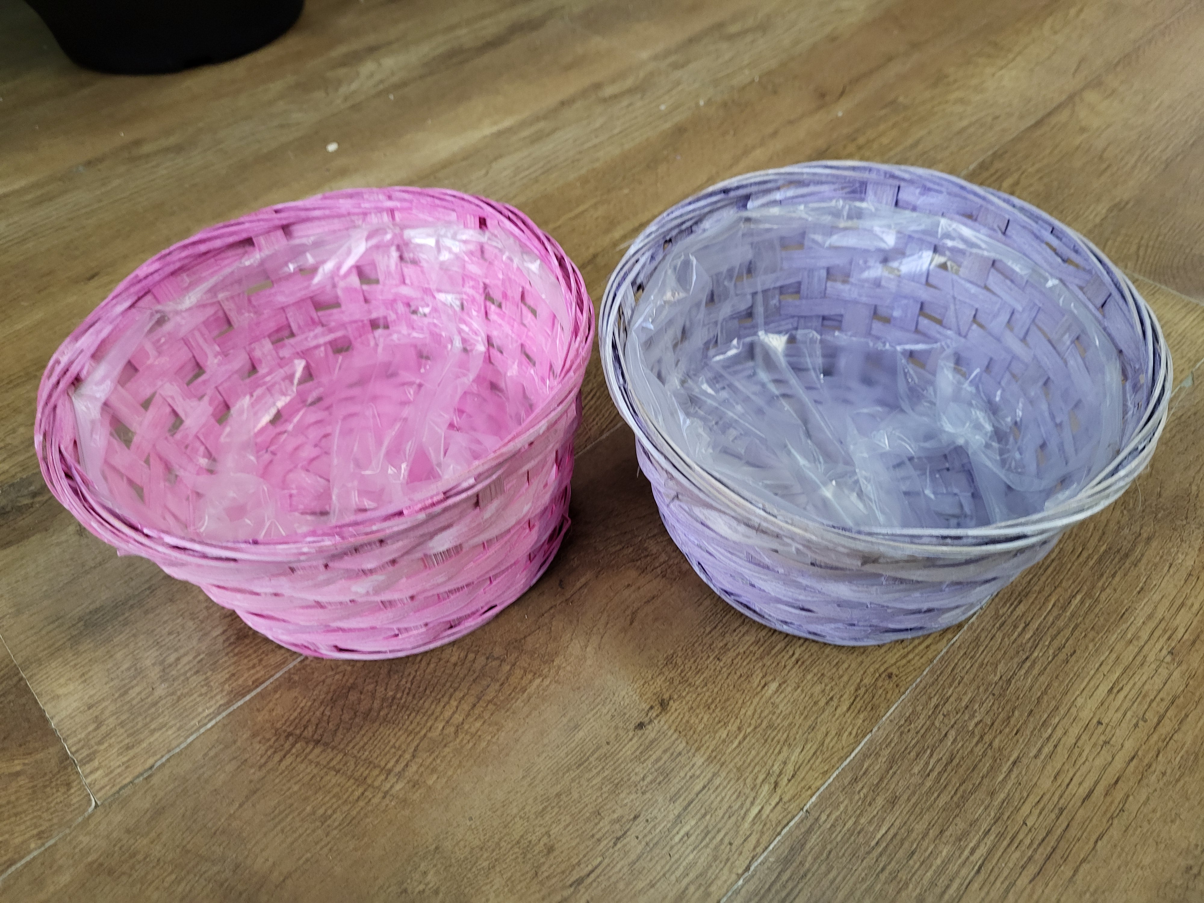 Bamboo baskets - 2 colours available  - 21x10cm image 1