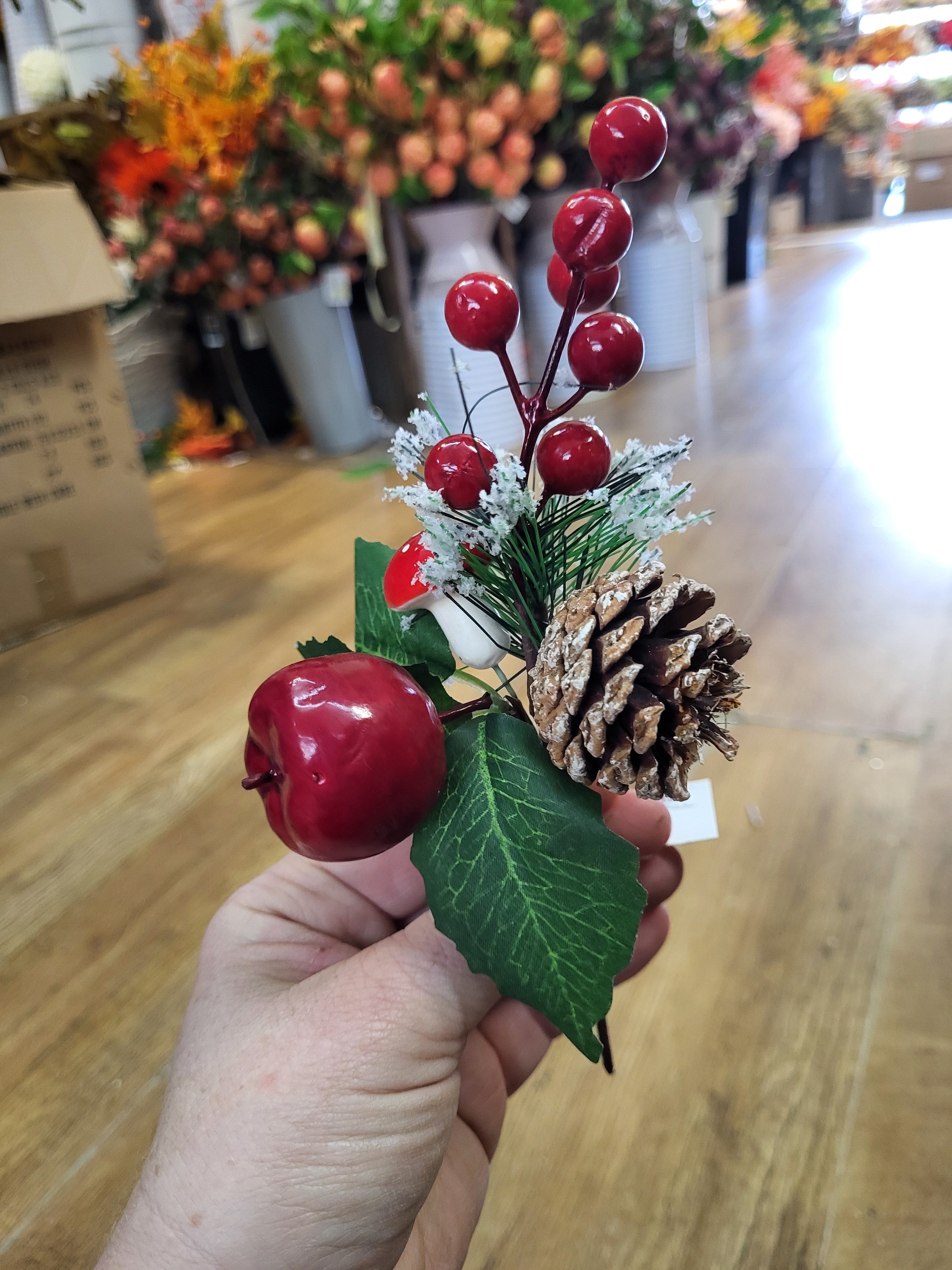 Apple and mini Toadstool pick image 4