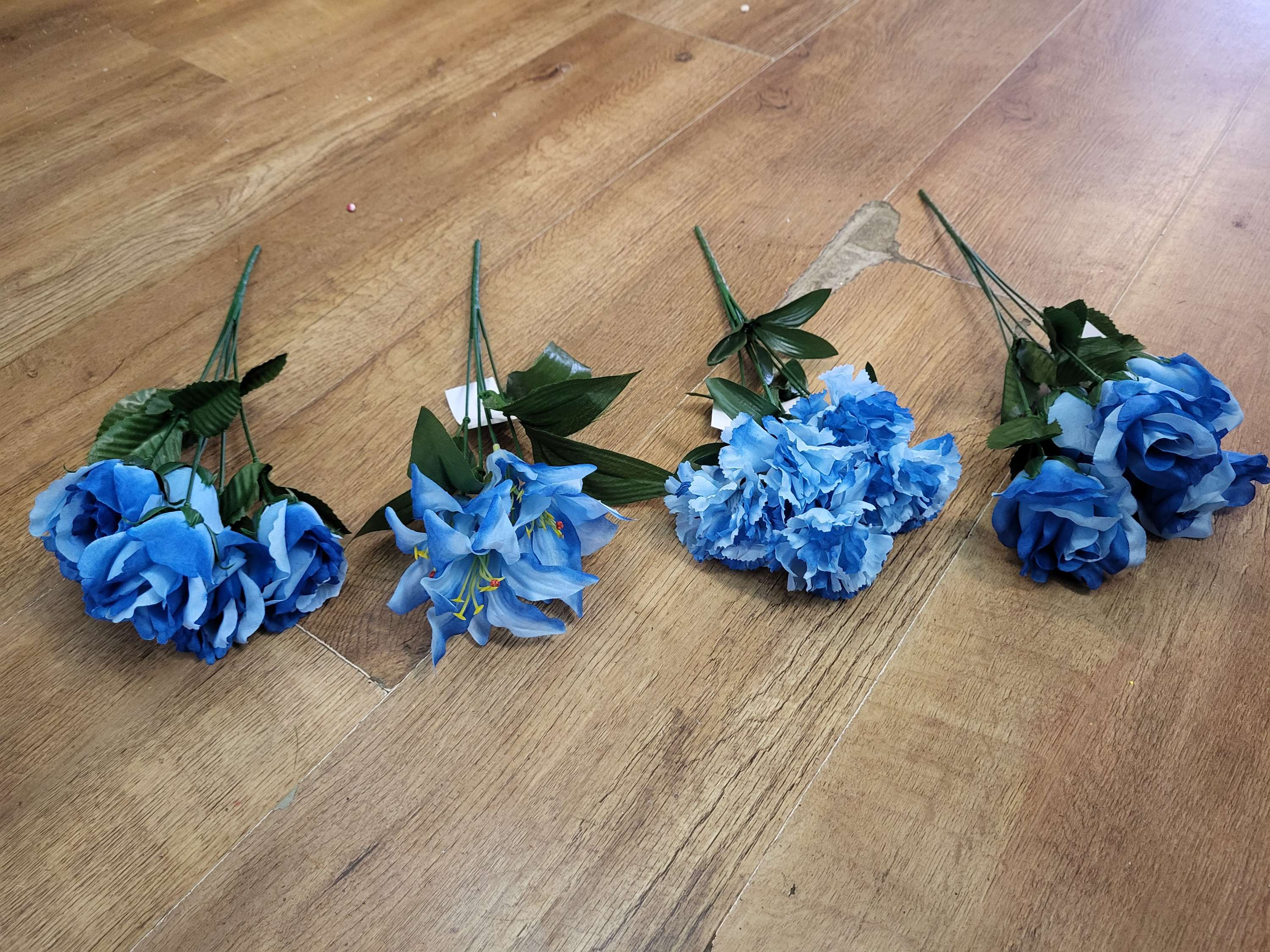 Blue flowers  - 4 styles available image 0