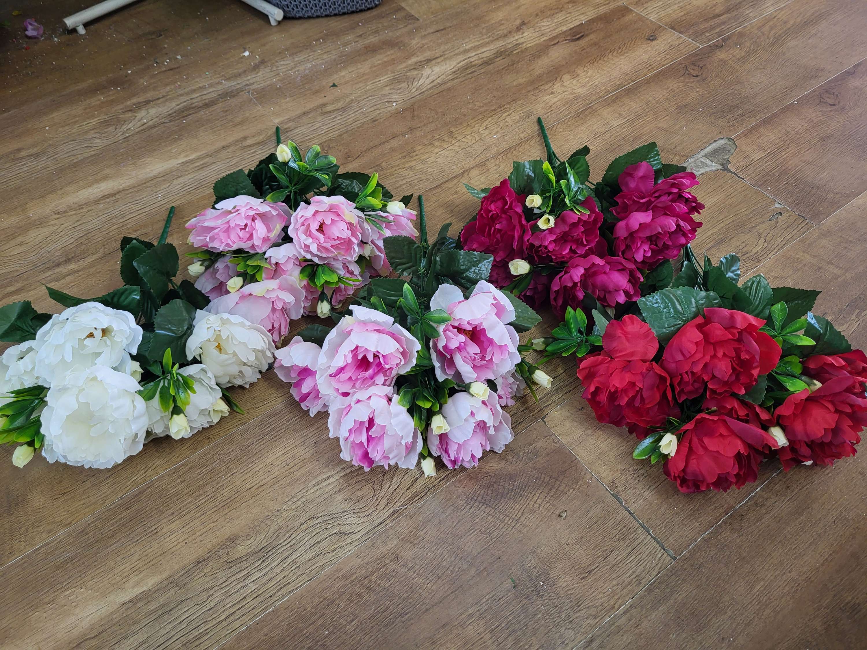 Large peony bouquet - 5 colours available image 0