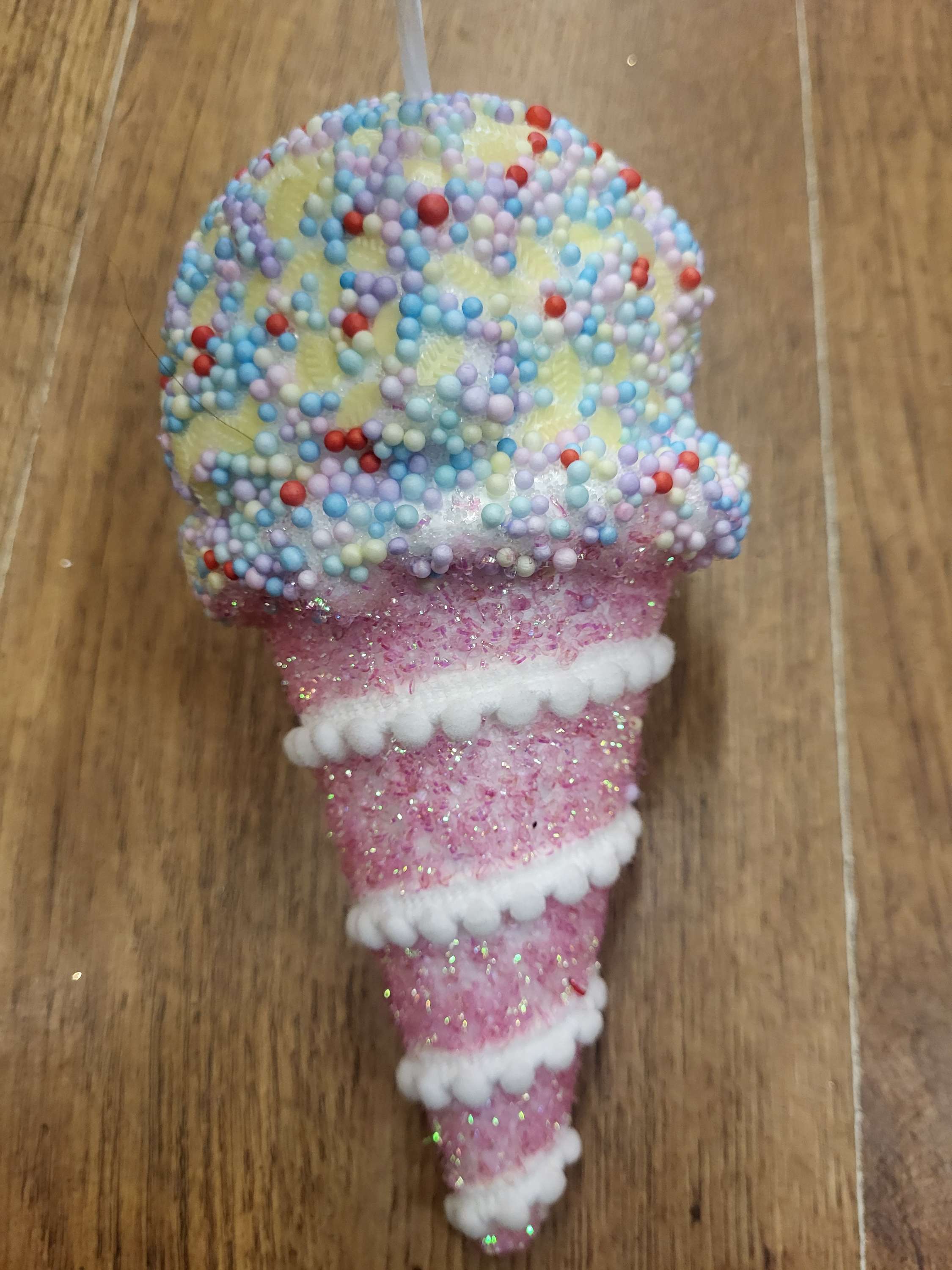 Hanging Sprinkled candy ice cream  image 0