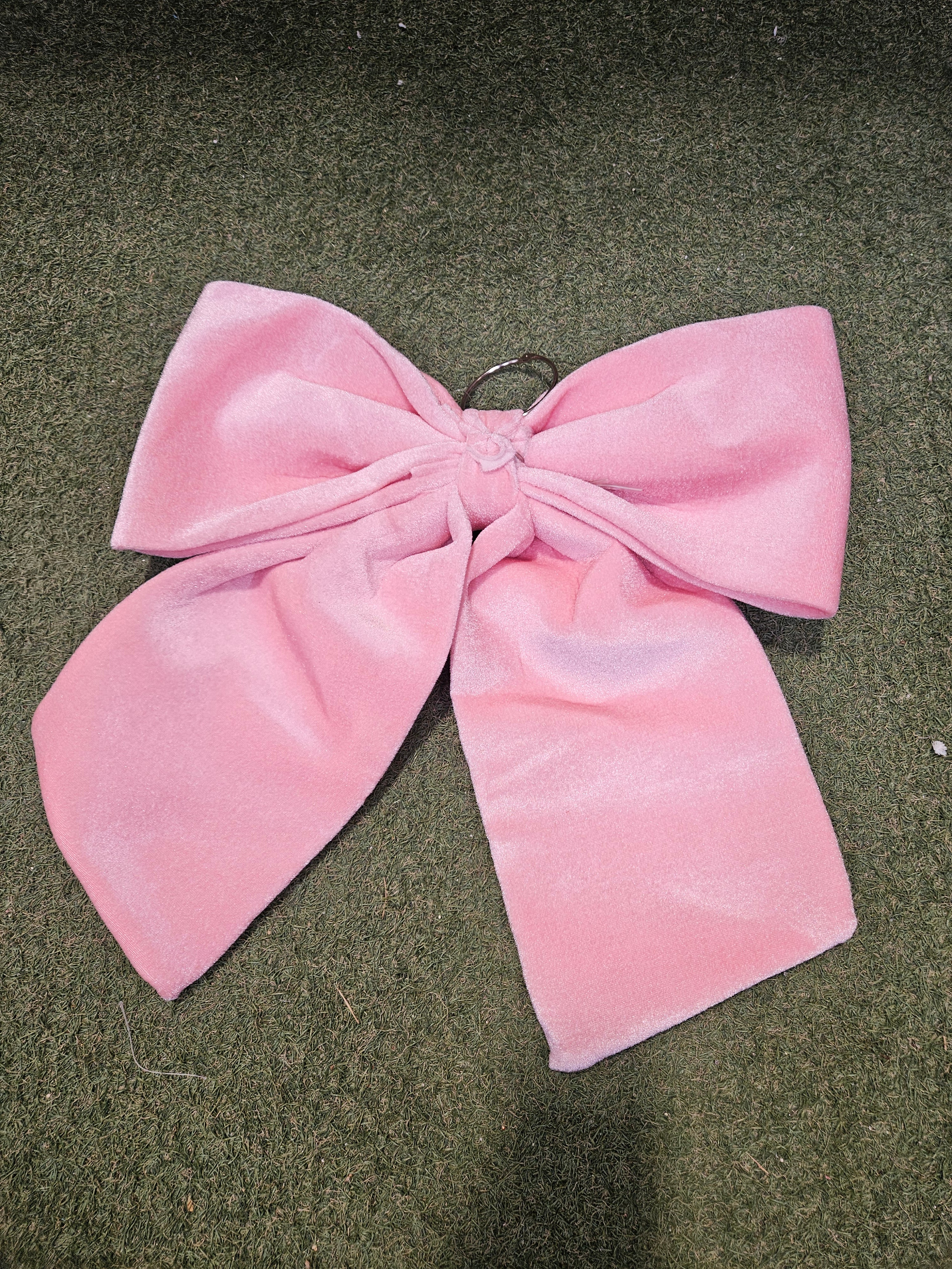 Giant 44cm Pink Christmas Bow
