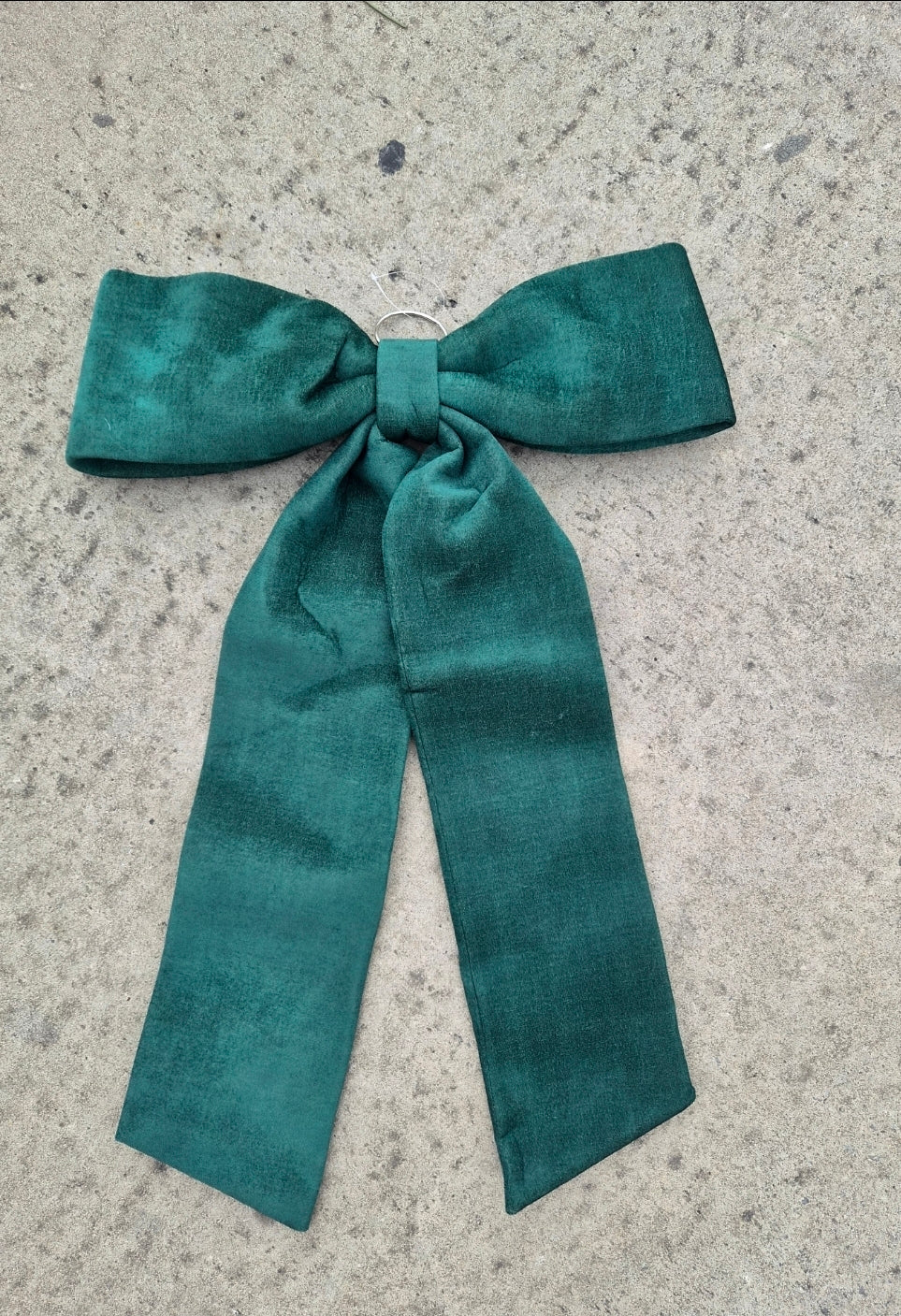 Large Velvet Hanging Bow