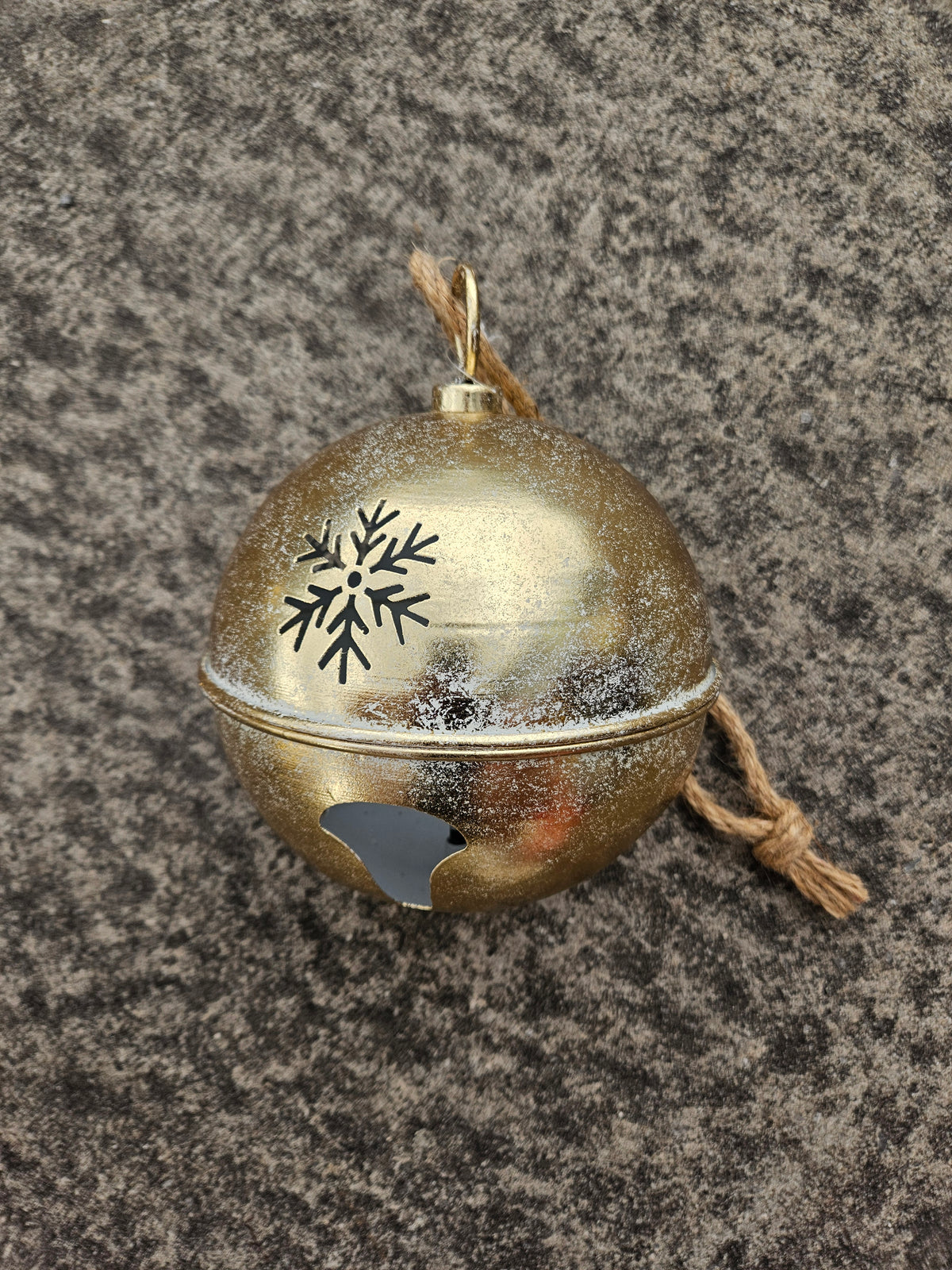 Giant Gold Christmas Bell (Small)